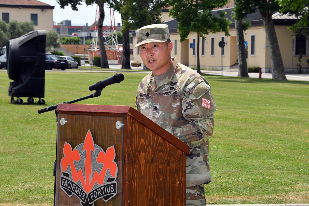 509th Strategic Signal Battalion Change of Command Ceremony