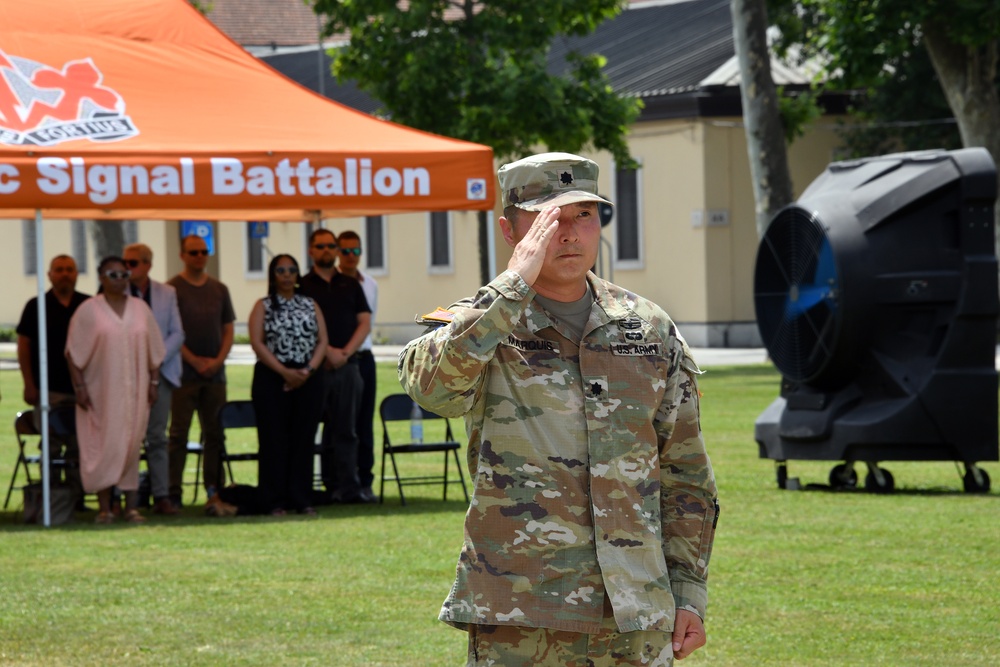 509th Strategic Signal Battalion Change of Command Ceremony