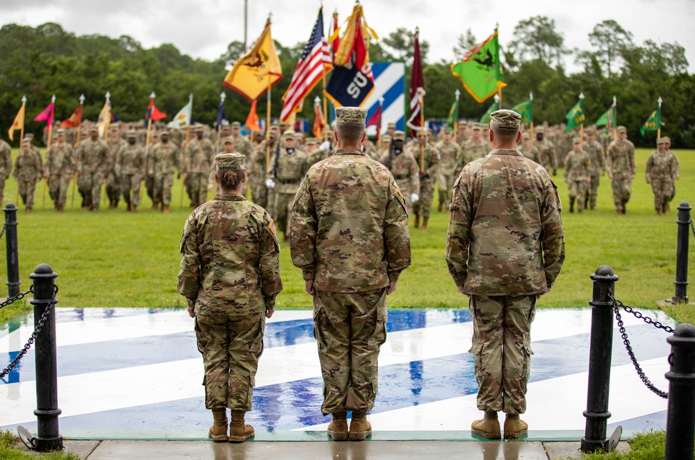 Sustainment Soldiers welcome new brigade commander