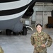 Brushing up on history: 911th Airlift Wing adds World War II invasion stripes to C-17 Globemaster III