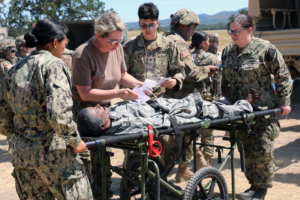 349th Field Hospital partners with medical units across the Army Reserve and partner Nations for Global Medic 91-23-01.