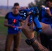 Marines take part in a laser tag event hosted by the Readiness and Deployment Support Program