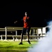 Marines take part in a laser tag event hosted by the Readiness and Deployment Support Program