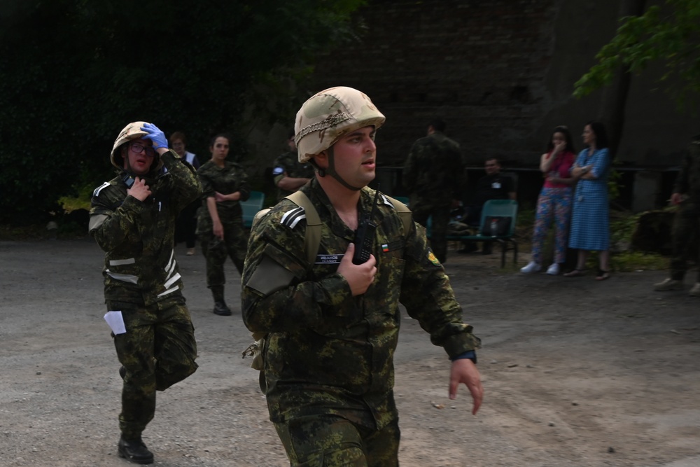 118th Medical Group Airmen, Tennessee Guardsmen, Bulgarian Armed Forces Exercise Medical Skills