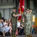 U.S. Marine Corps Lt. Col. Scott Warman takes command of Marine Corps Air Facility Quantico