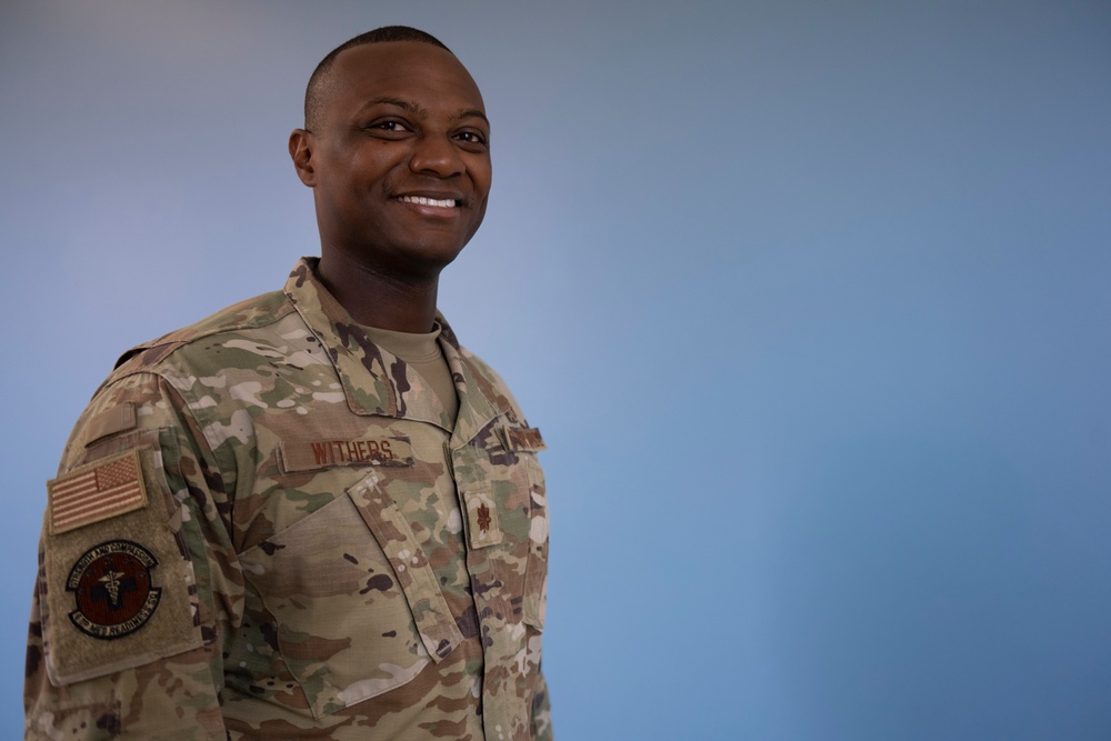 Maj. Brandon Withers - medical director of the 6th OMRS