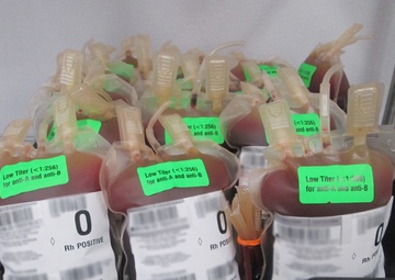 Low-Titer O Whole Blood Saves Lives on the Battlefield