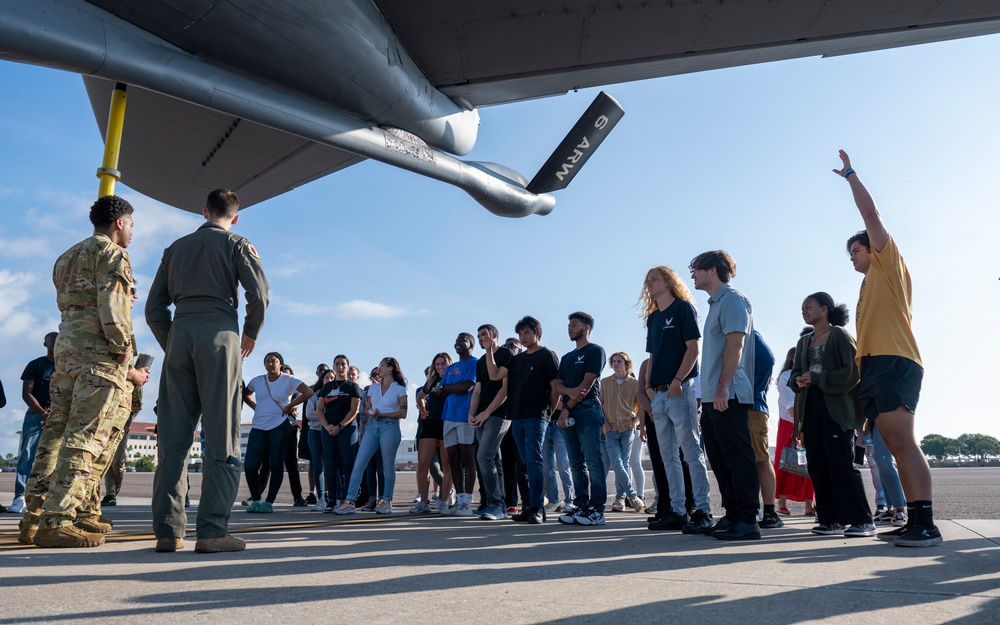Tomorrow's Air Force - Local Recruits visit MacDill
