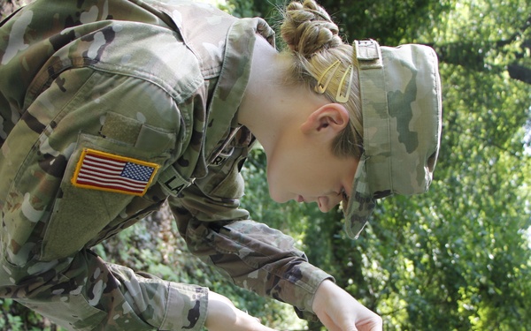 RAHC Environmental Health Techs Conduct Tick Drag