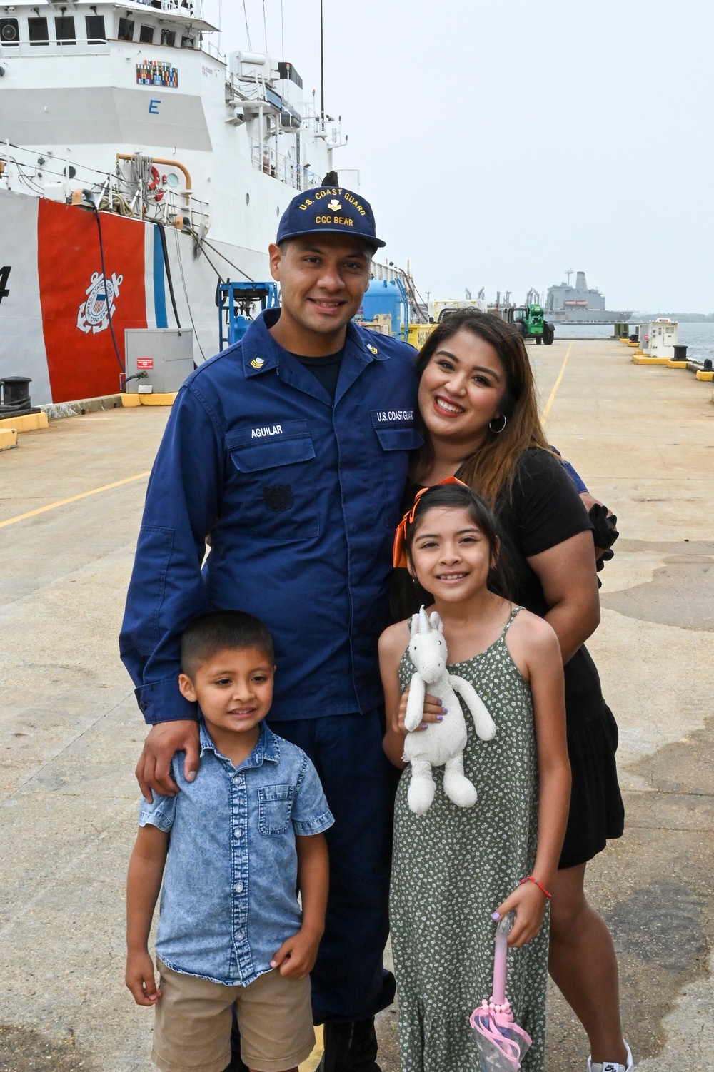 USCGC Bear (WMEC 901) returns home following 65-day deployment