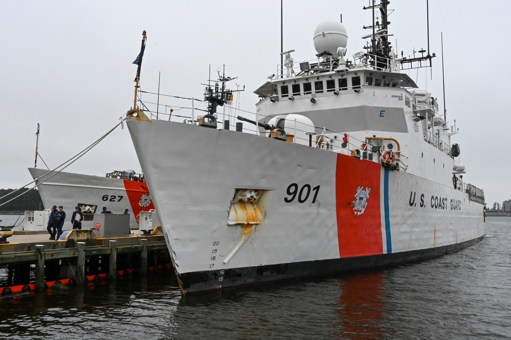 USCGC Bear (WMEC 901) returns home following 65-day deployment