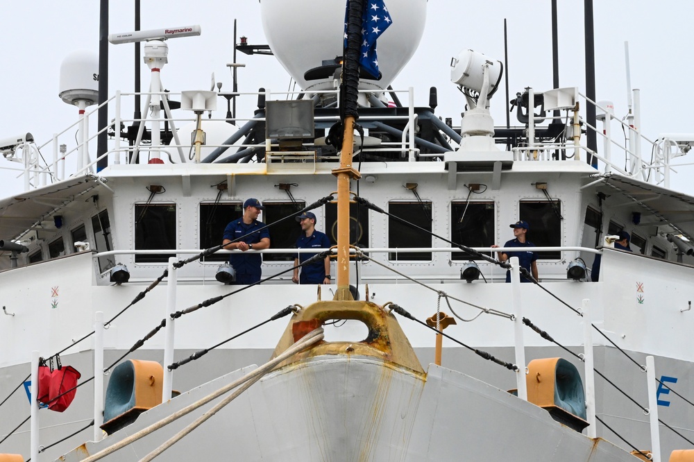 USCGC Bear (WMEC 901) returns home following 65-day deployment