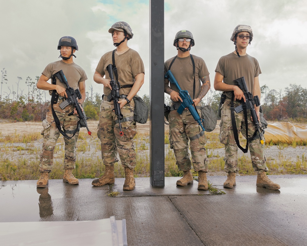 366 CES Participates in a Unit-Led Combat Support Training at Tyndall Silver Flag Site