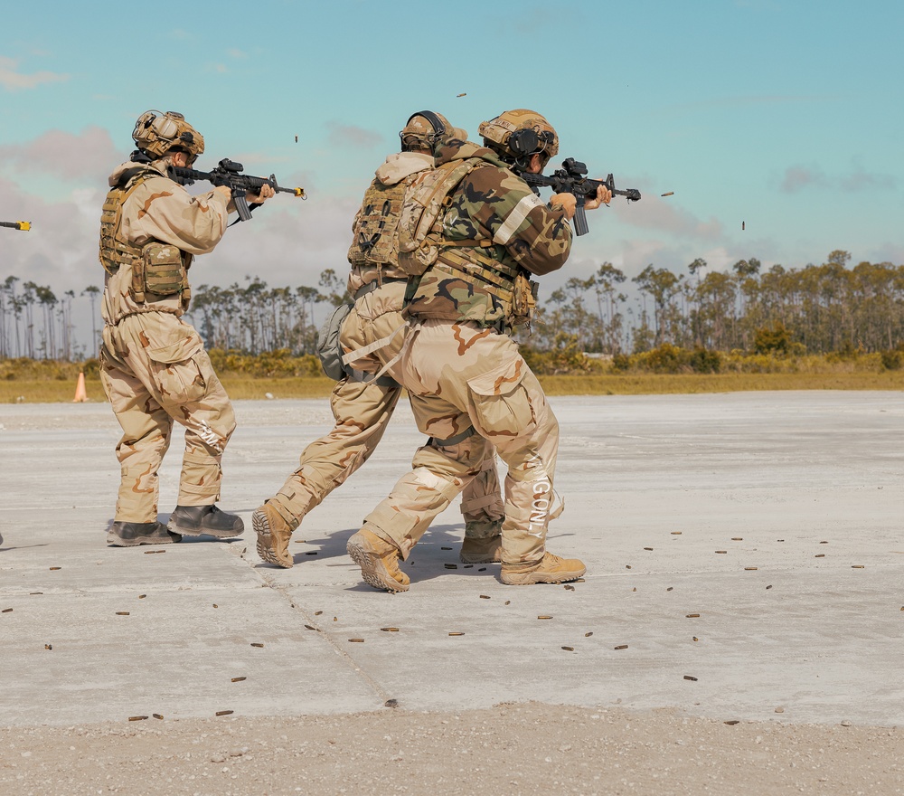 366 CES Participates in a Unit-Led Combat Support Training at Tyndall Silver Flag Site