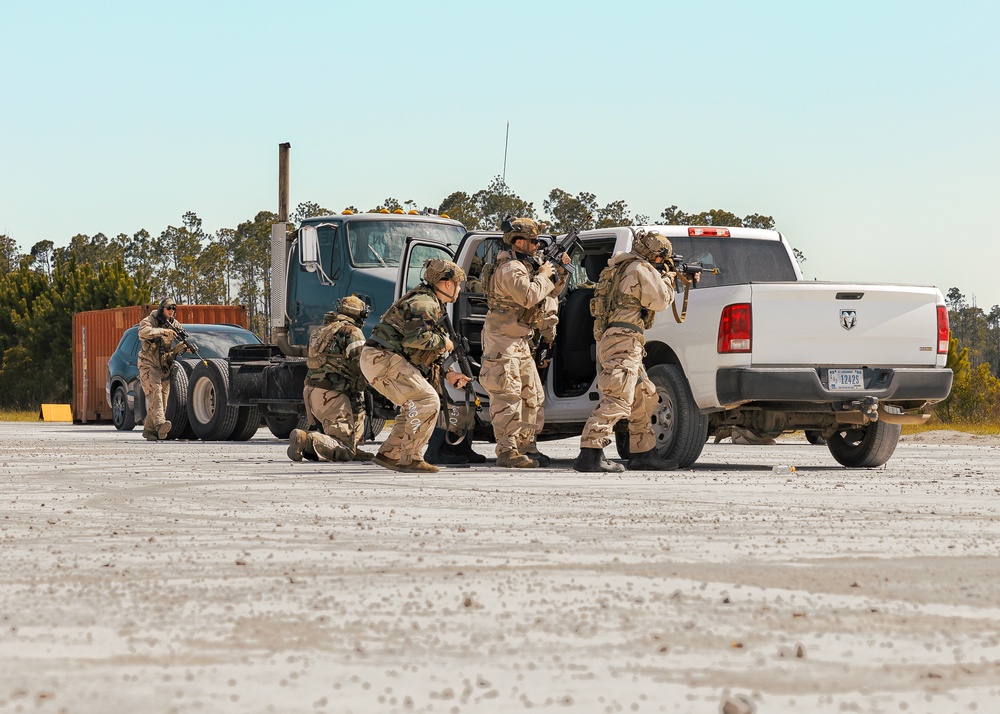 366 CES Participates in a Unit-Led Combat Support Training at Tyndall Silver Flag Site