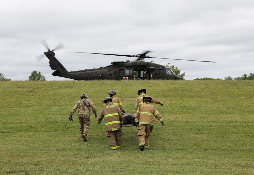 HRC partners with Fort Knox emergency services for active shooter training exercise