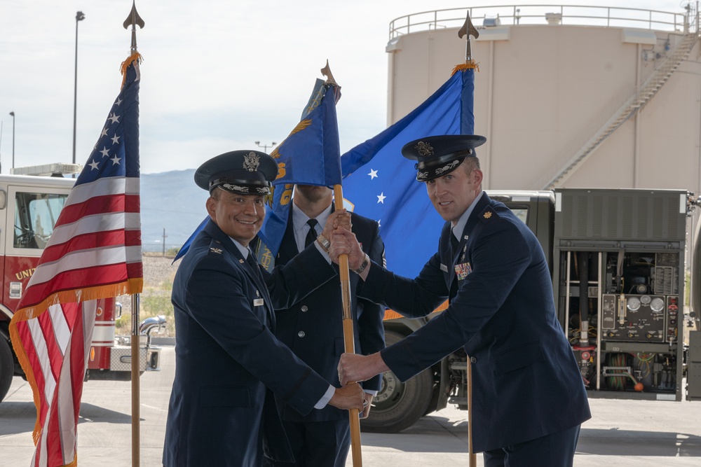 49th Logistics Readiness Squadron change of command