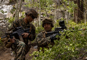 MTX 4-23: Marines with 2/23 conduct the final exercise of MTX at Mountain Warfare Training Center