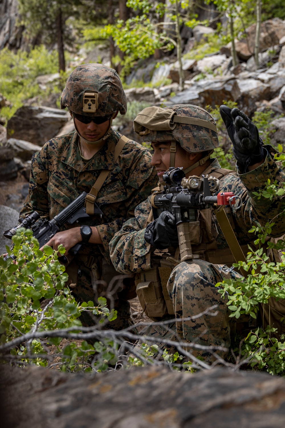 MTX 4-23: Marines with 2/23 conduct the final exercise of MTX at Mountain Warfare Training Center