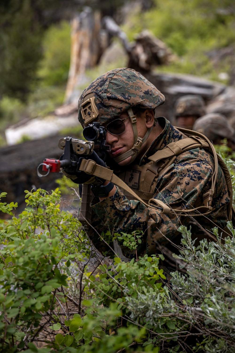 MTX 4-23: Marines with 2nd Battalion, 23d Marine Regiment, conduct the final exercise of MTX at Mountain Warfare Training Center