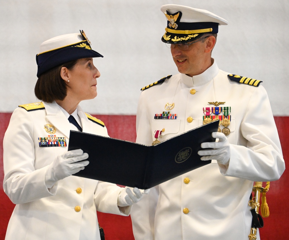 Coast Guard Air Station Kodiak holds change of command ceremony