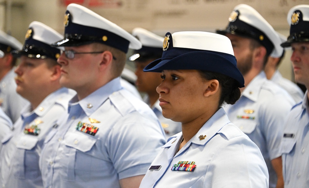 Coast Guard Air Station Kodiak holds change of command ceremony