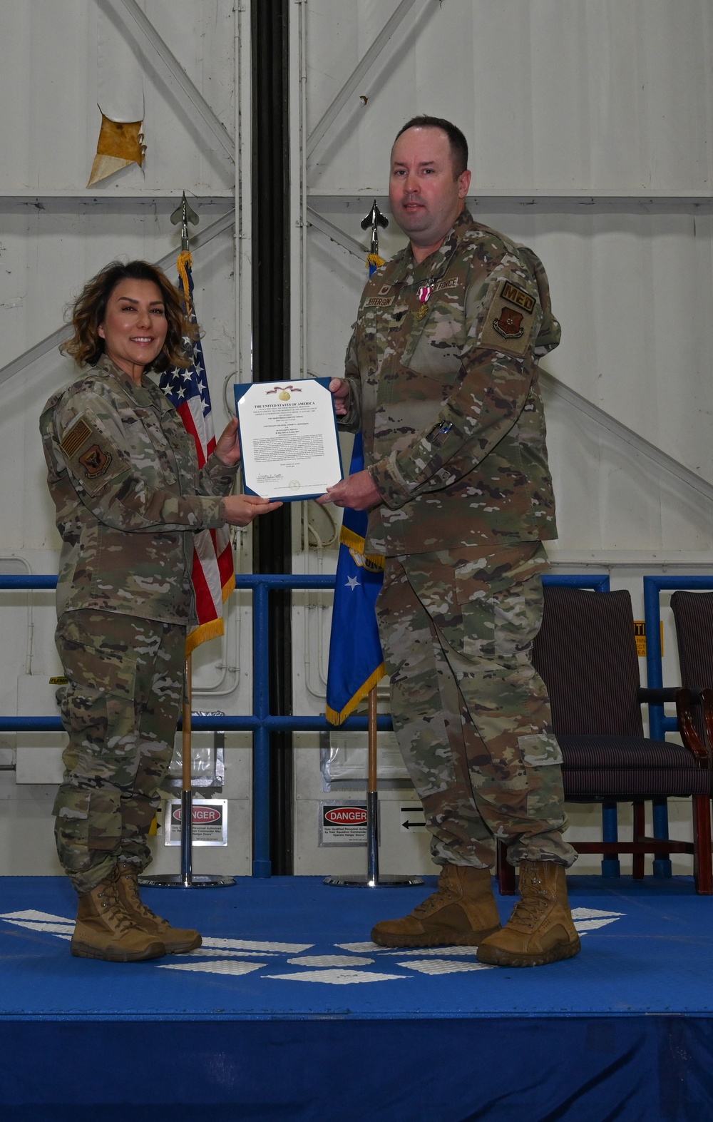 509th Operational Medical Readiness Squadron Change of Command