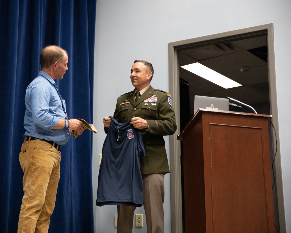 10th Mountain Division Holds Leadership Professional Development