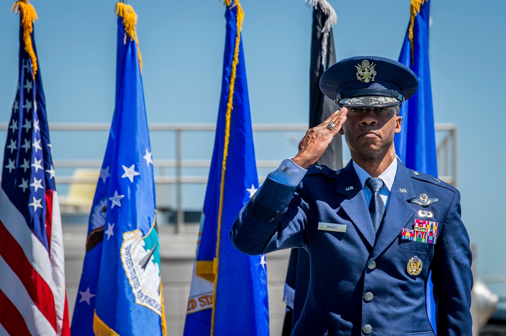 Brig. Gen. Marks Assumes Command of USAFA Cadet Wing