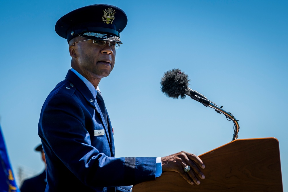 Brig. Gen. Marks Assumes Command of USAFA Cadet Wing