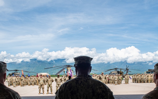 JTF-Bravo holds annual change of command ceremony