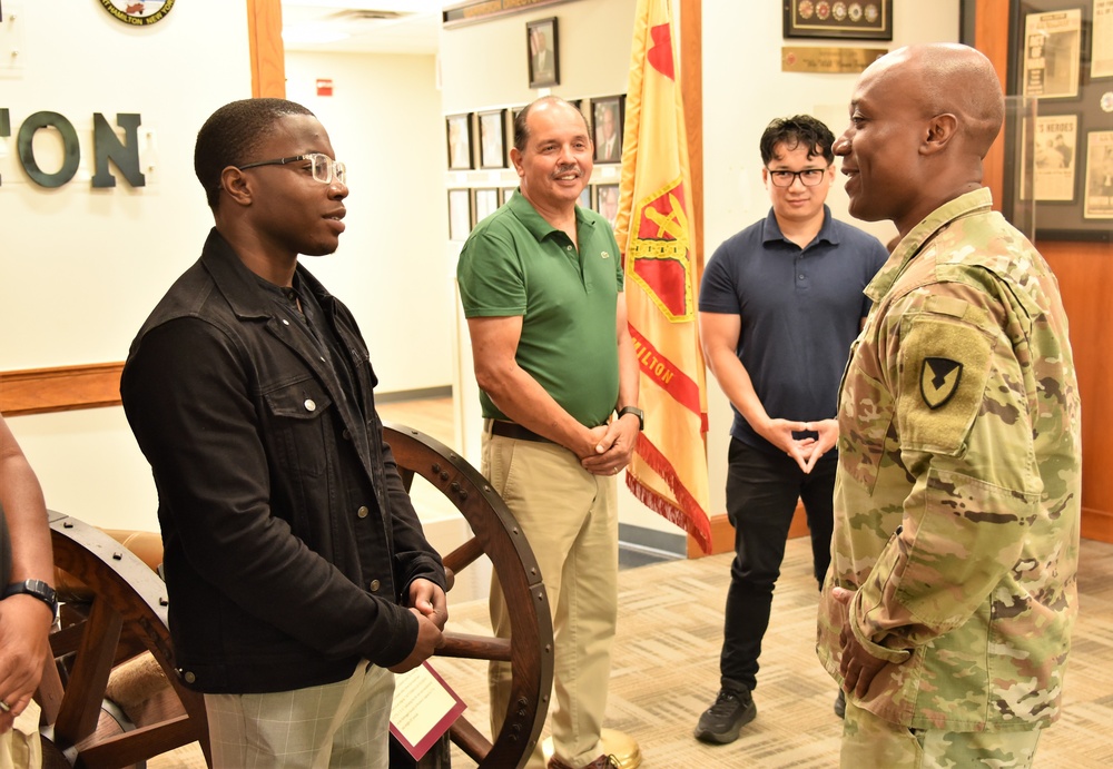 Fort Hamilton Garrison Commander Administers Oath to New Civilian Employees