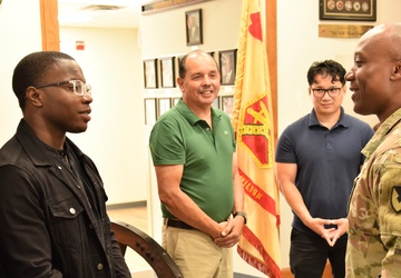 Fort Hamilton Garrison Commander Administers Oath to New Civilian Employees