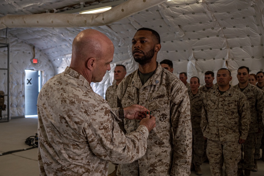 ITX 4-23: Lt. Gen. Bellon &amp; Sgt. Maj. Ruiz step on deck