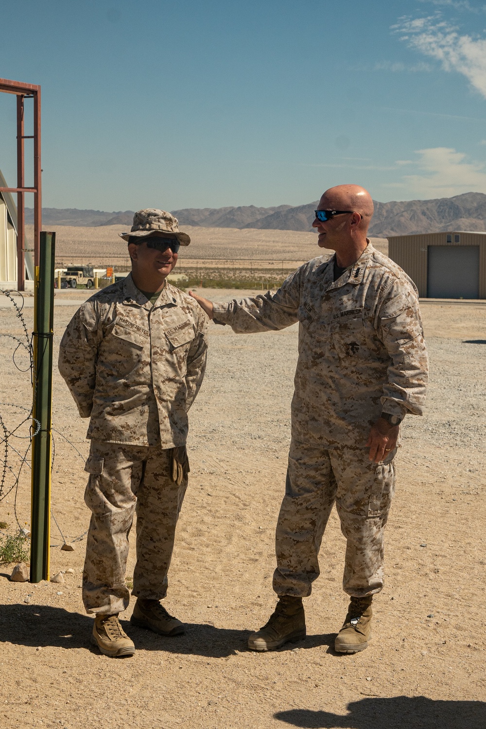 ITX 4-23: Lt. Gen. Bellon &amp; Sgt. Maj. Ruiz step on deck