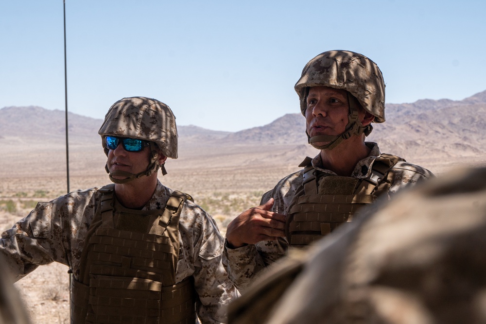 ITX 4-23: Lt. Gen. Bellon &amp; Sgt. Maj. Ruiz step on deck