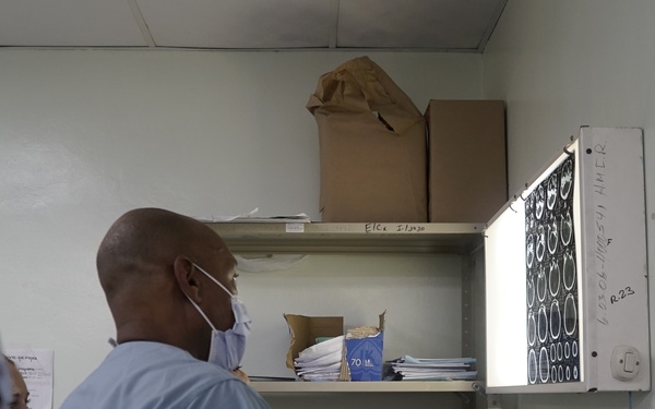 Looking at the X-ray