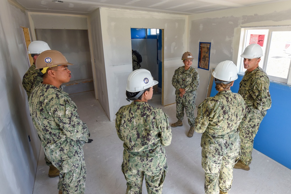 Navy Seabees Build Home For Native Americans in Need