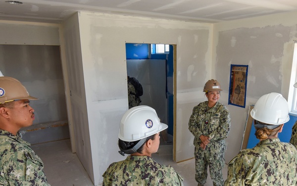Navy Seabees Build Home For Native Americans in Need