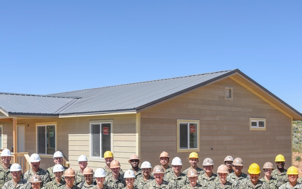 Navy Seabees Build Home For Native Americans in Need