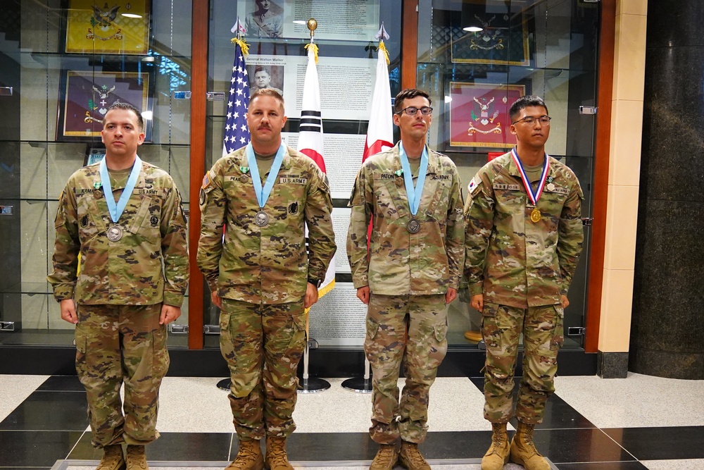 2nd Infantry Division Soldiers inducted into the Sergeant Audie Murphy Club