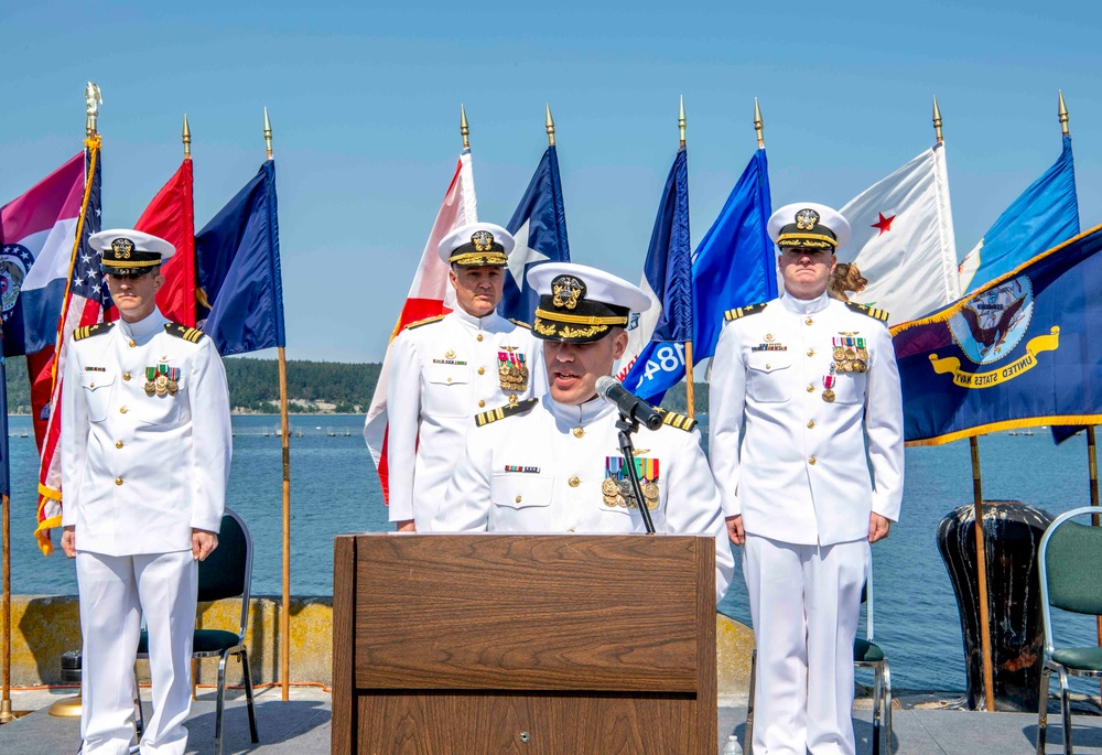 Naval Magazine Indian Island Welcomes New Commanding Officer