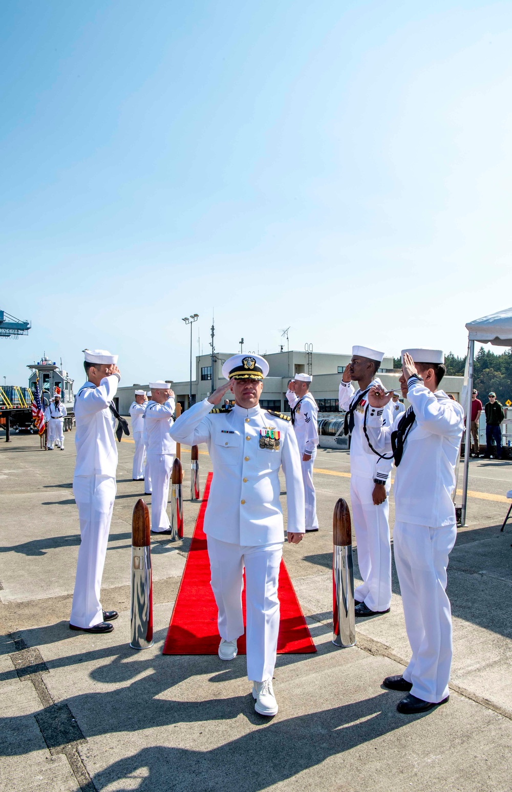 Naval Magazine Indian Island Welcomes New Commanding Officer