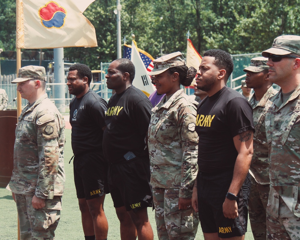 19th Expeditionary Sustainment Command hosts a KATUSA-Friendship Week event at Camp Caroll located in Waegwan.