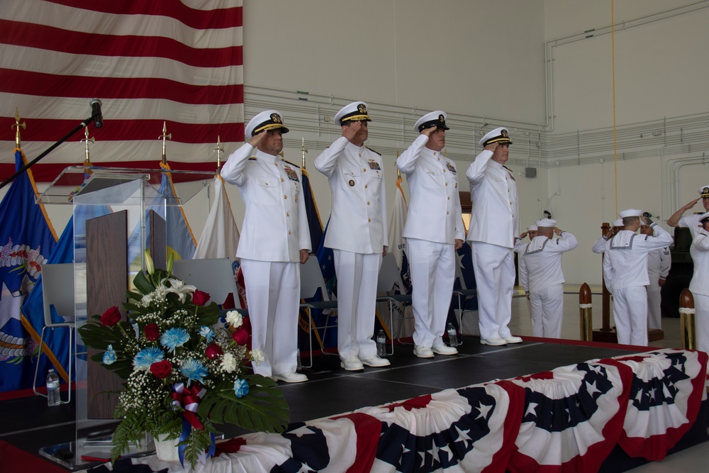 Joint Region Marianas Holds Change of Command