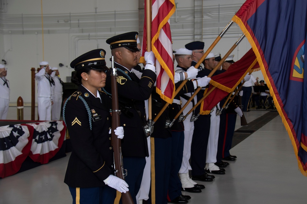 Joint Region Marianas Holds Change of Command