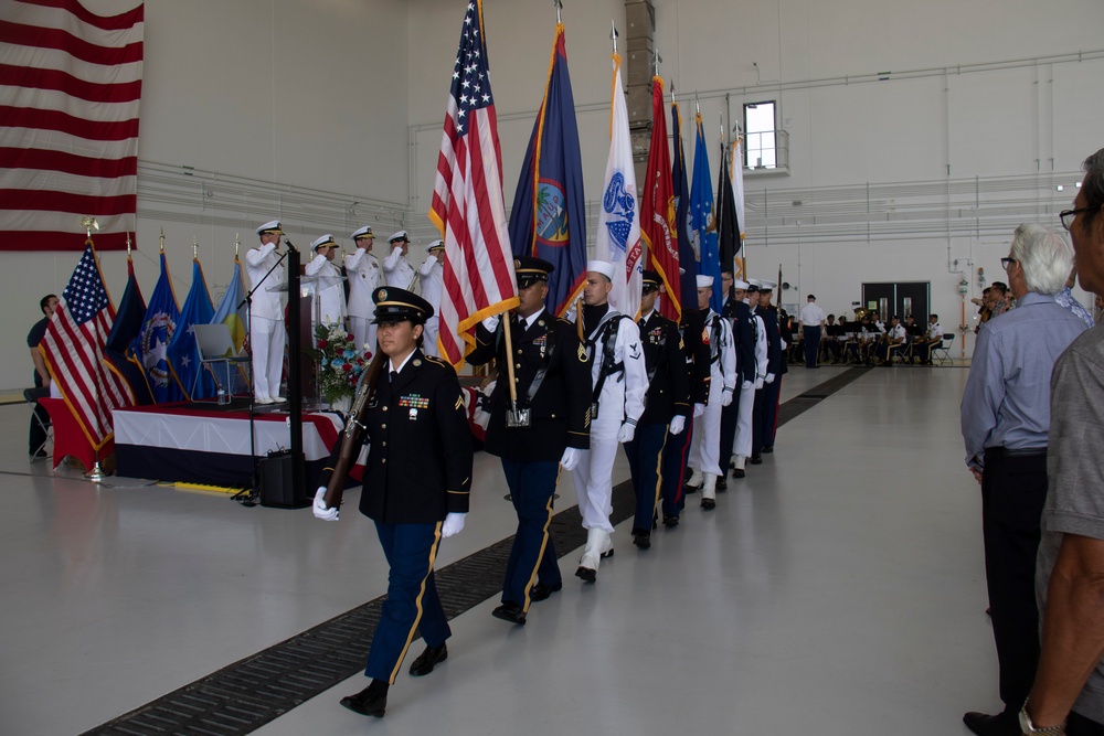 Joint Region Marianas Holds Change of Command