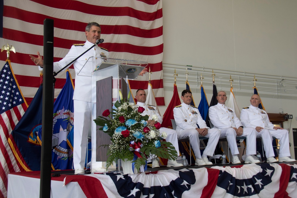 Joint Region Marianas Holds Change of Command