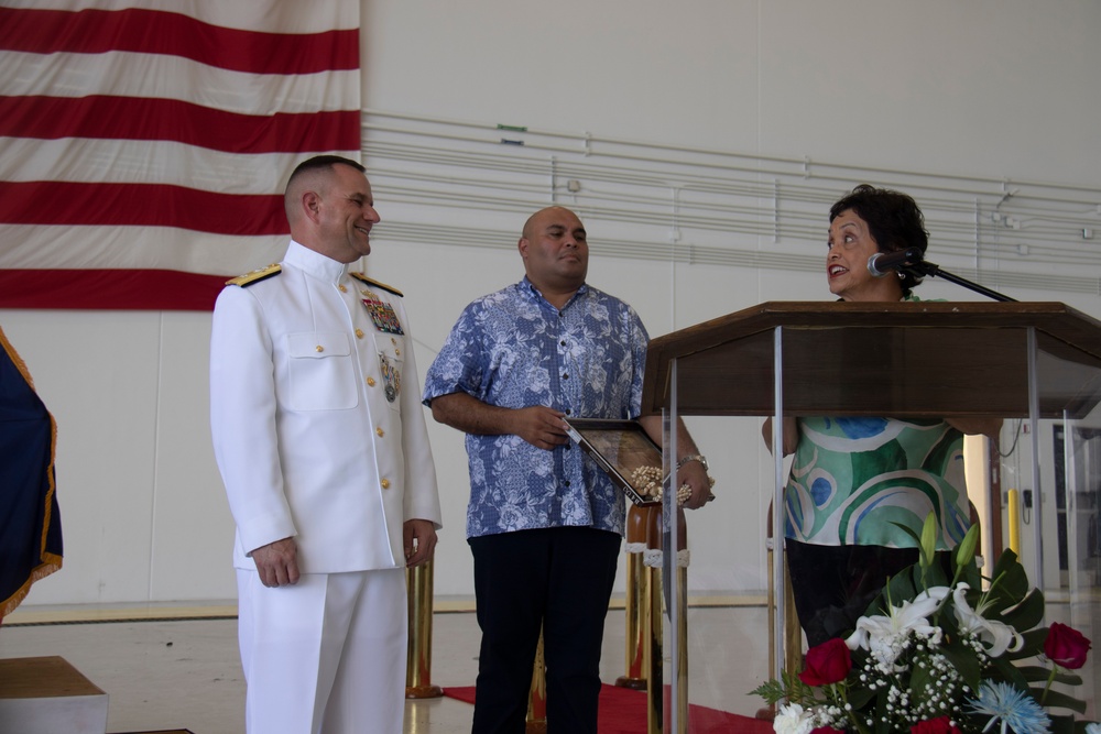 Joint Region Marianas Holds Change of Command