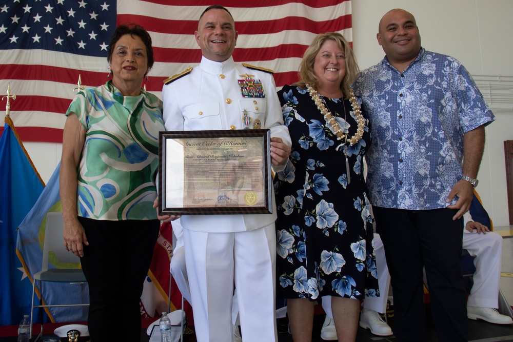 Joint Region Marianas Holds Change of Command